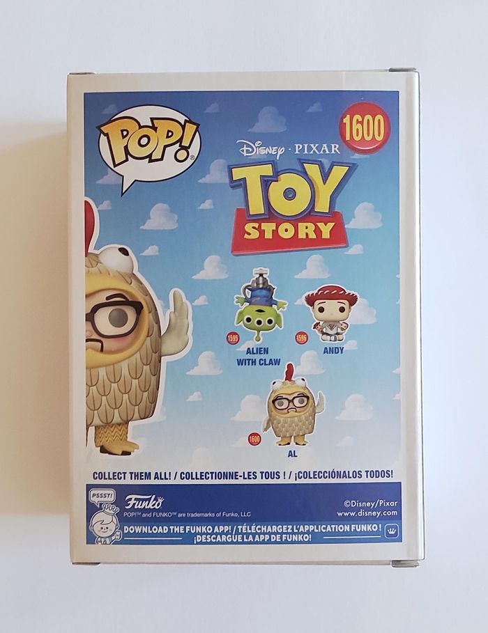 Funko POP AL #1600 - Disney : Toy Story - Figurine Vinyle - photo numéro 3