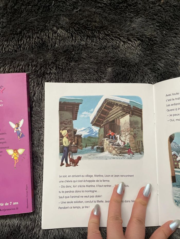 Lot de livres Perles la fée des brumes +martine à la montagne - photo numéro 4