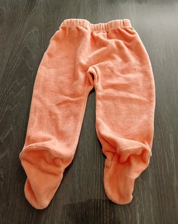 Pyjama velour 2 pièces mixte 9 mois - photo numéro 6