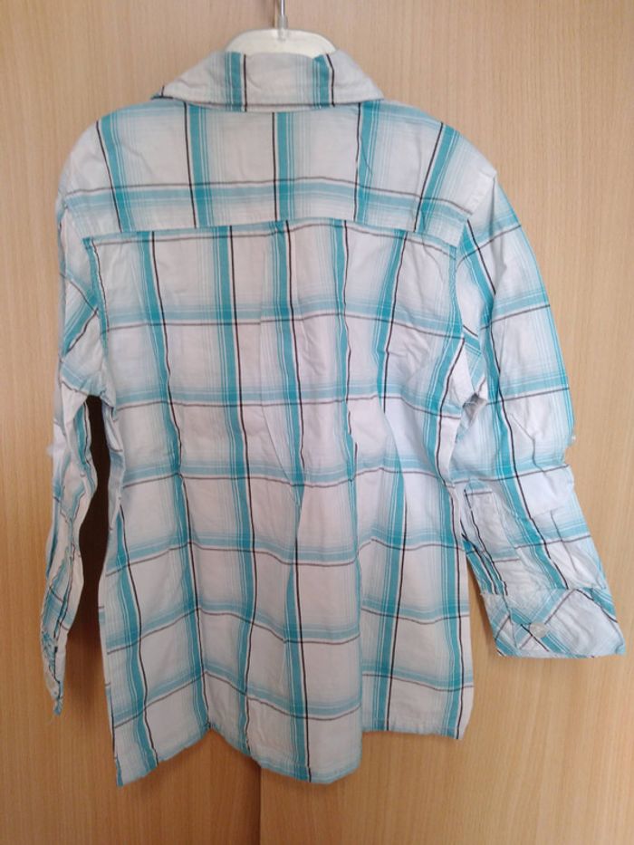 Chemise à carreaux NKY taille 4 ans - photo numéro 2
