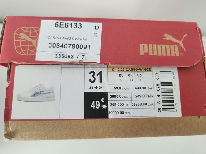 Basket blanches Puma - photo numéro 8