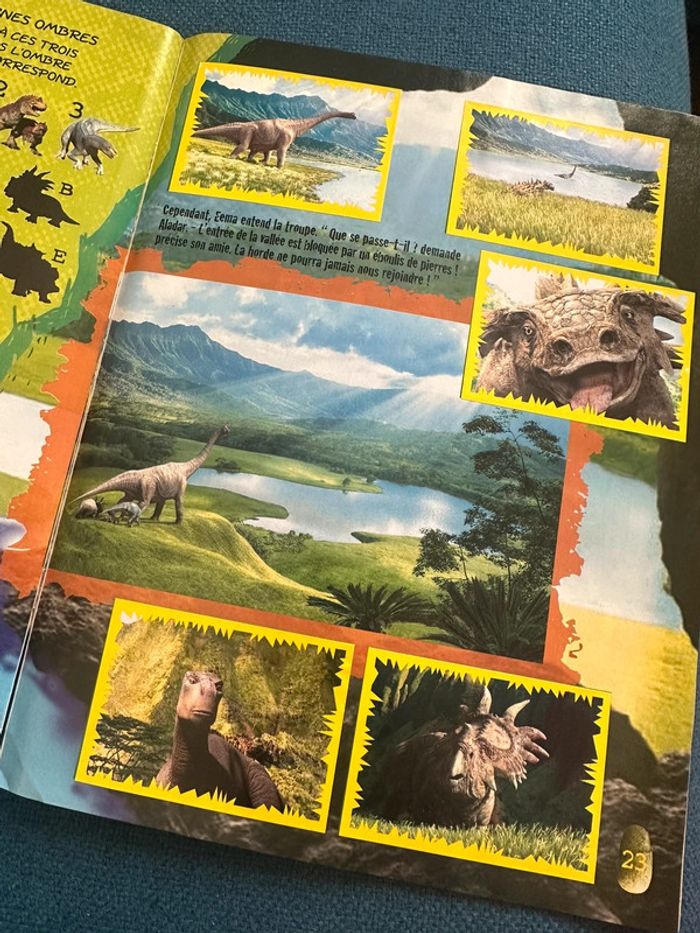 Album Panini complet Disney Dinosaures + poster autocollants stickers vintage collection - photo numéro 9