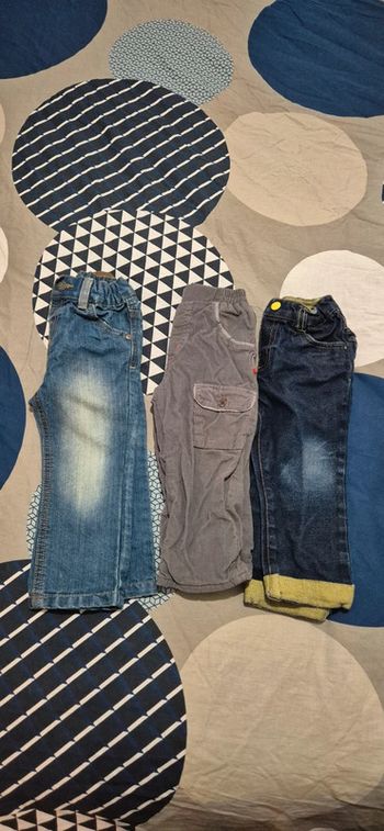 Lot de 3 pantalons - 18 mois