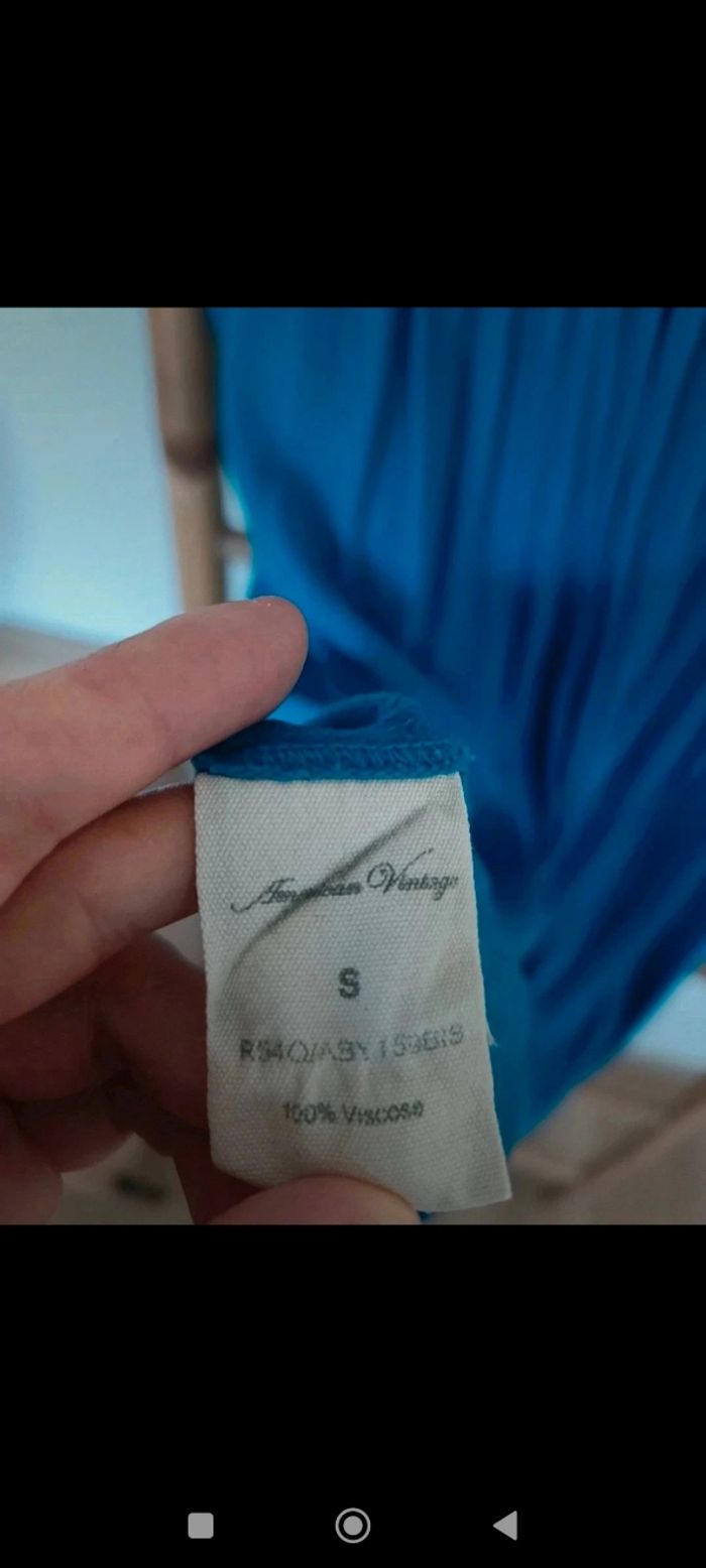 Robe bleue American Vintage - photo numéro 5