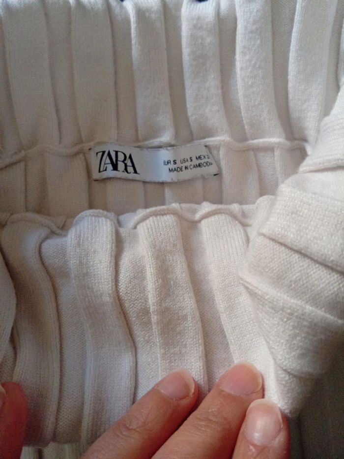 Haut épaules dénudées Zara - photo numéro 2