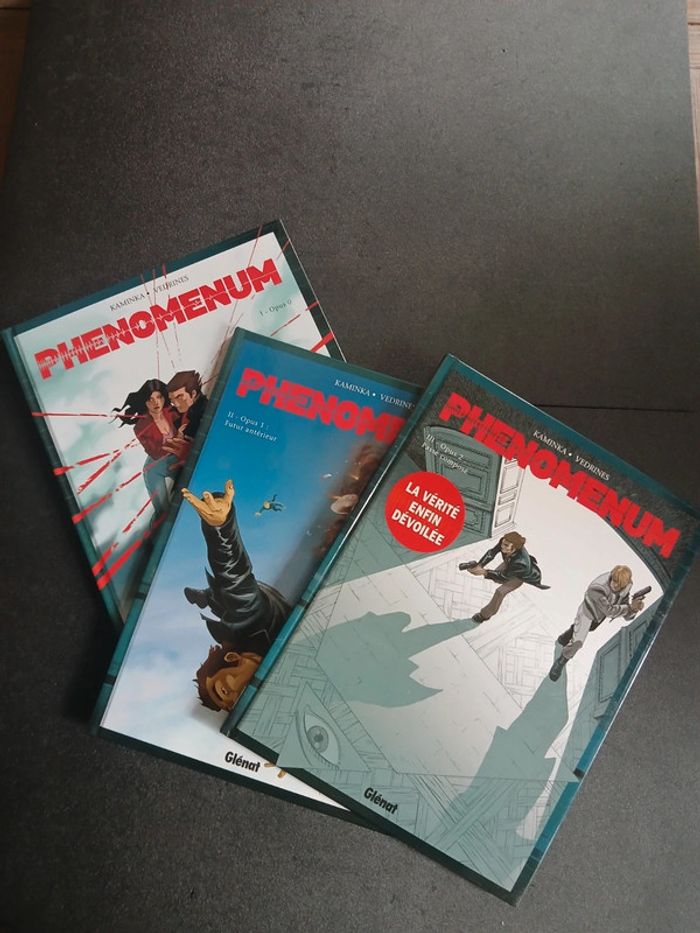 Coffret 3 bd phenomenum 1 à 3( série complète) - photo numéro 3