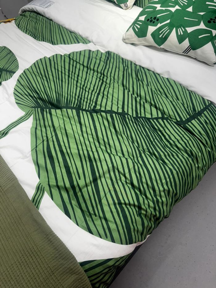 Parure housse de couette 100 % coton IKEA - photo numéro 4