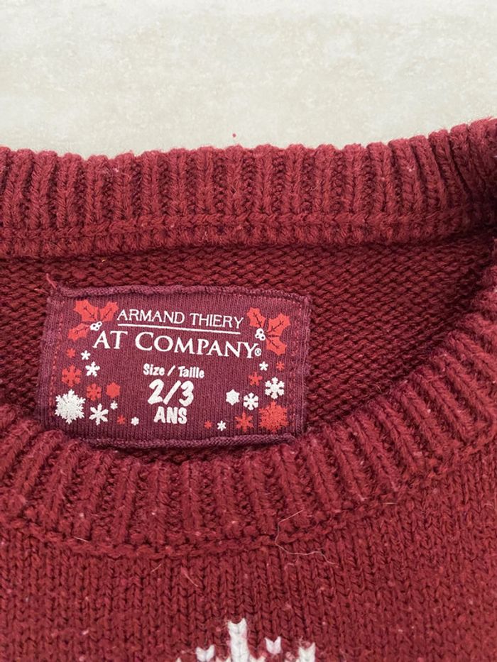 Pull de noël 2-3 ans - photo numéro 3
