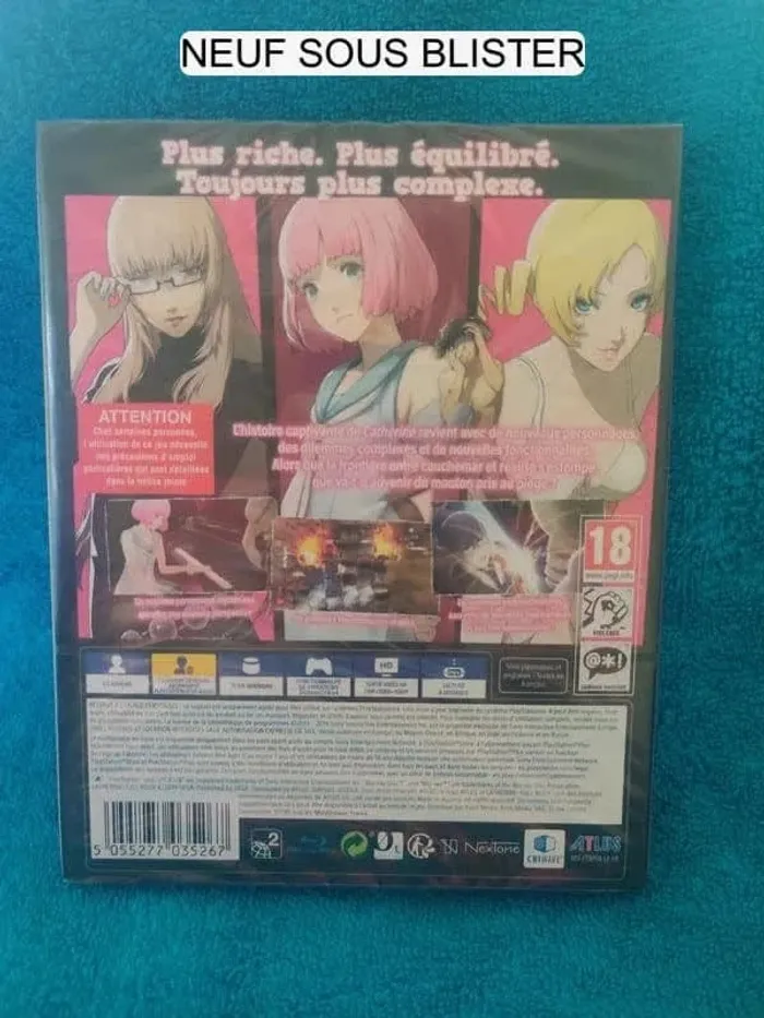 PS4 Catherine Full Body Launch Edition (steelbook) - photo numéro 2