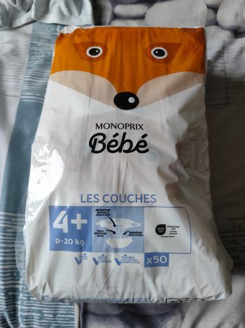 Couche taille 4+