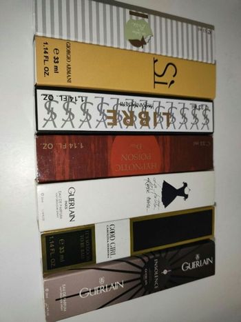 Lot de 7 parfums