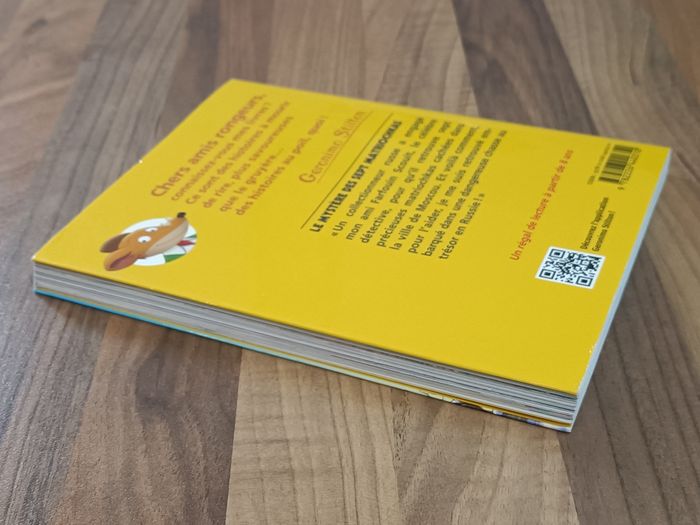 Livre Géronimo Stilton - Le mystère des 7 matriochkas - photo numéro 2