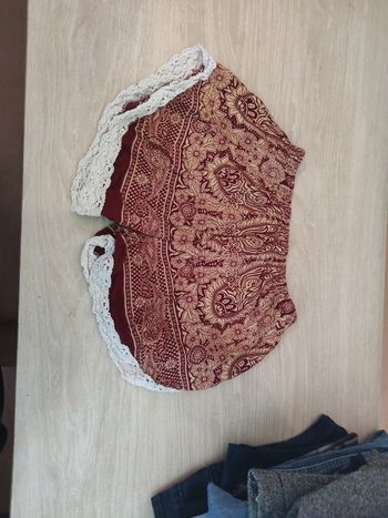 Short fluide dentelle 14 ans