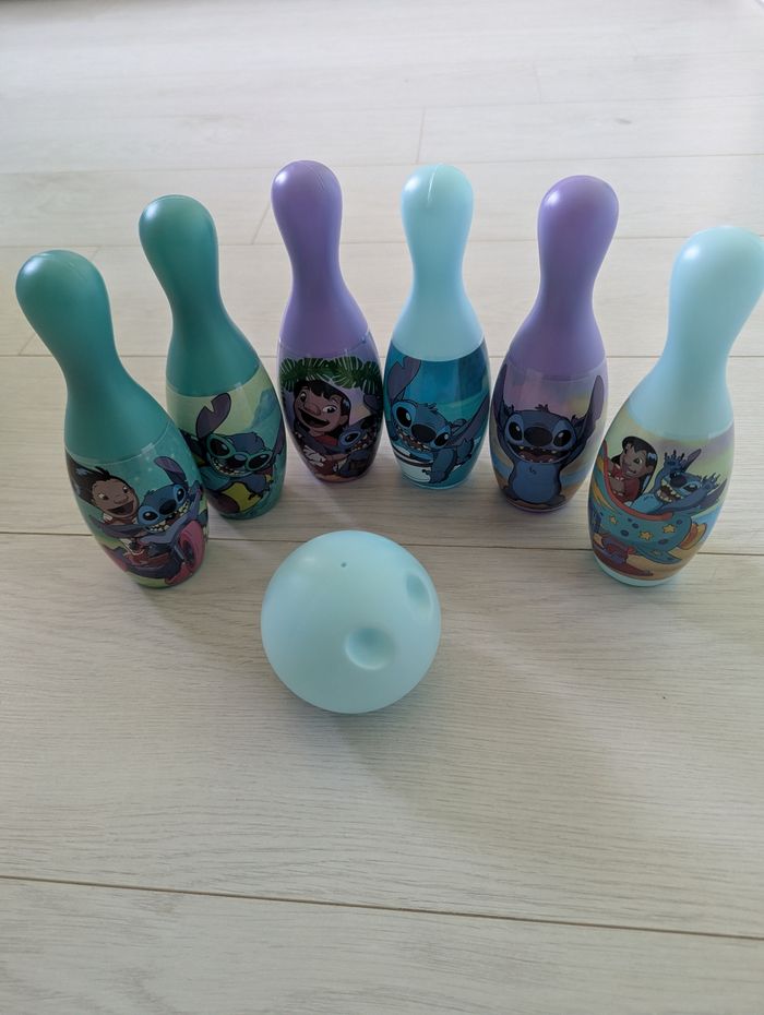 Jeux de quille Stitch - photo numéro 2