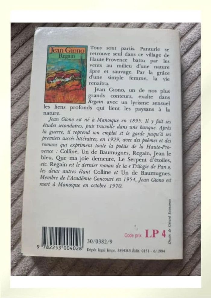 Livre regain - photo numéro 2
