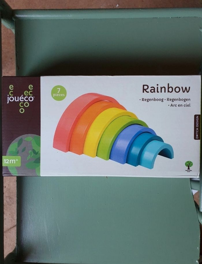 Arc en ciel en bois - photo numéro 4