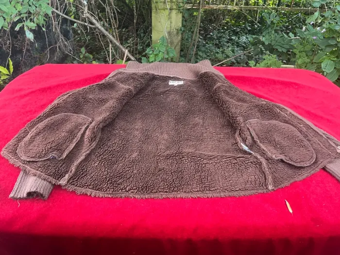 Veste marron doublée polaire IDPDT – Taille XL Automne - photo numéro 8