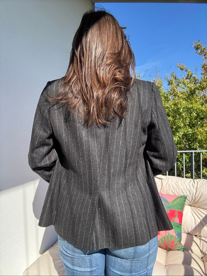 Blazer Banana Republic vintage à rayures fines – Très bon état - photo numéro 2