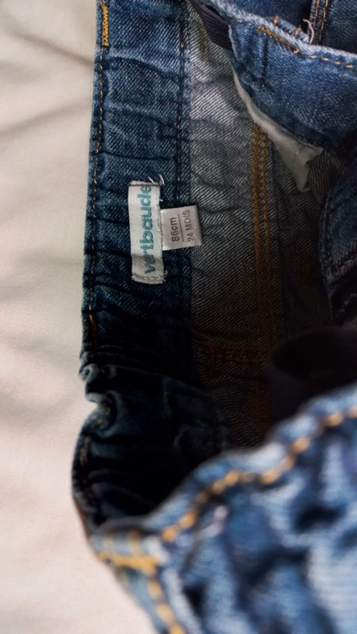 Short en jeans vertbaudet - photo numéro 4