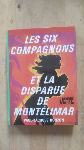 Les Six Compagnons au gouffre Marzal PJ Bonzon Bibliothèque verte cartonnée 1969