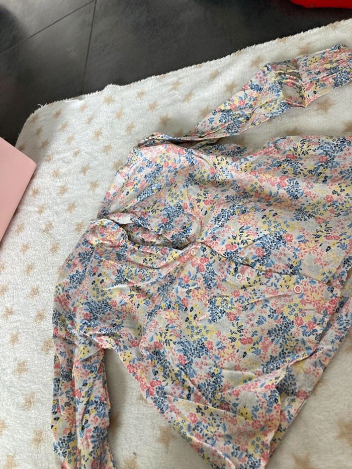 Blouse fleurie 36 mois - photo numéro 2