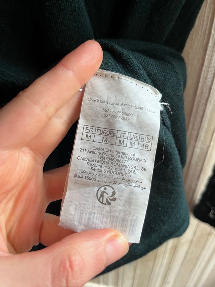 Top manches longues dentelles taille 38 - photo numéro 7