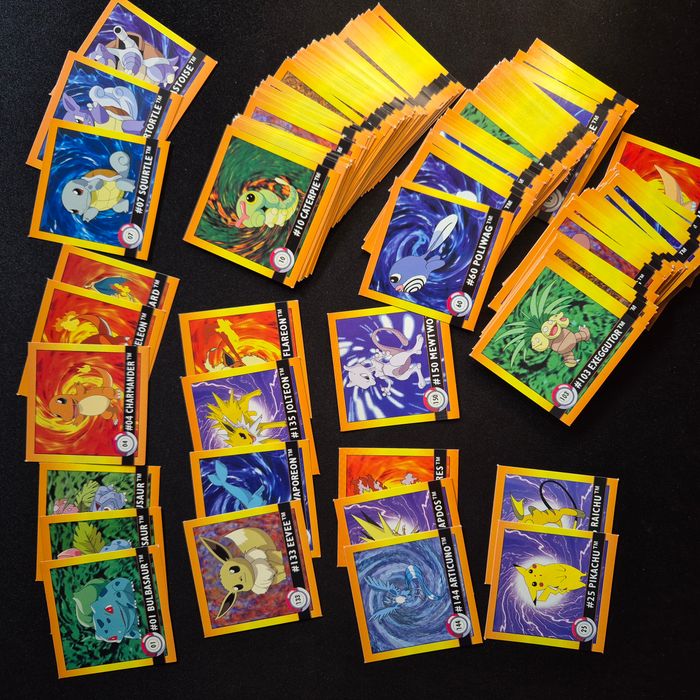 Stickers Pokemon : 1ère Générations - Stickers Série 1
