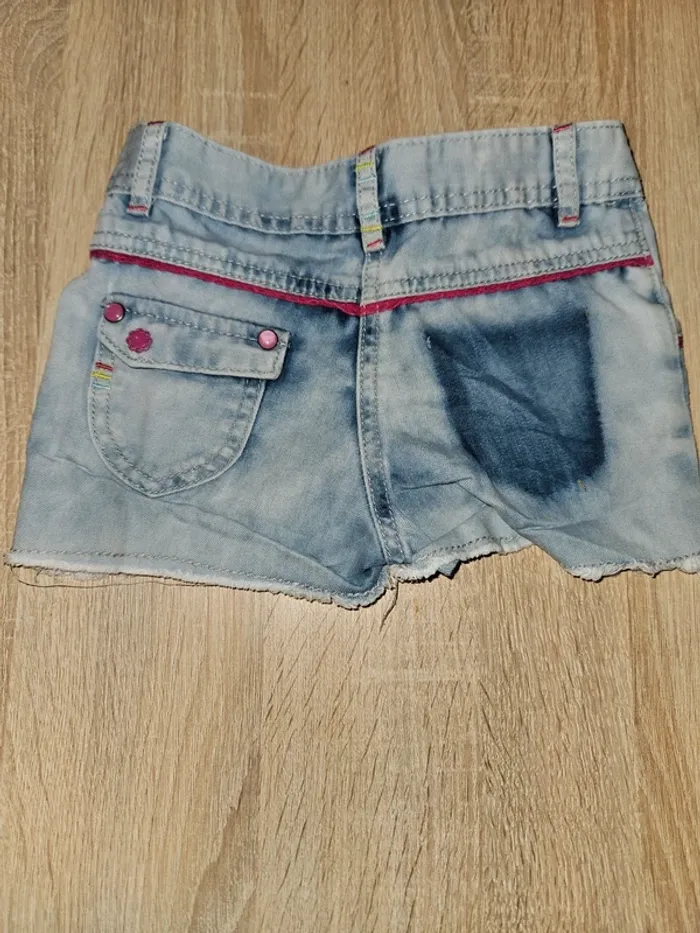 Lot de 3 short en jean 5 ans filles - photo numéro 7