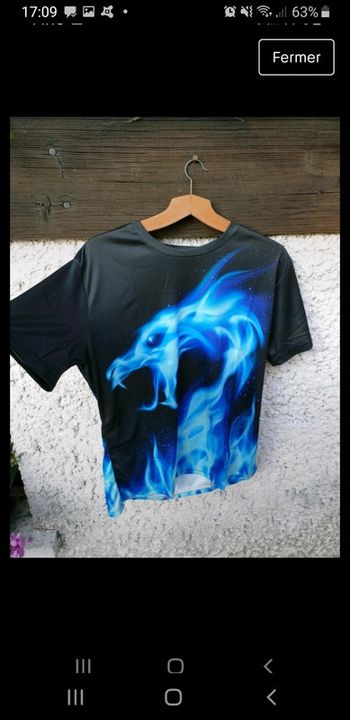 Sublime t shirt dragon vintage neuf