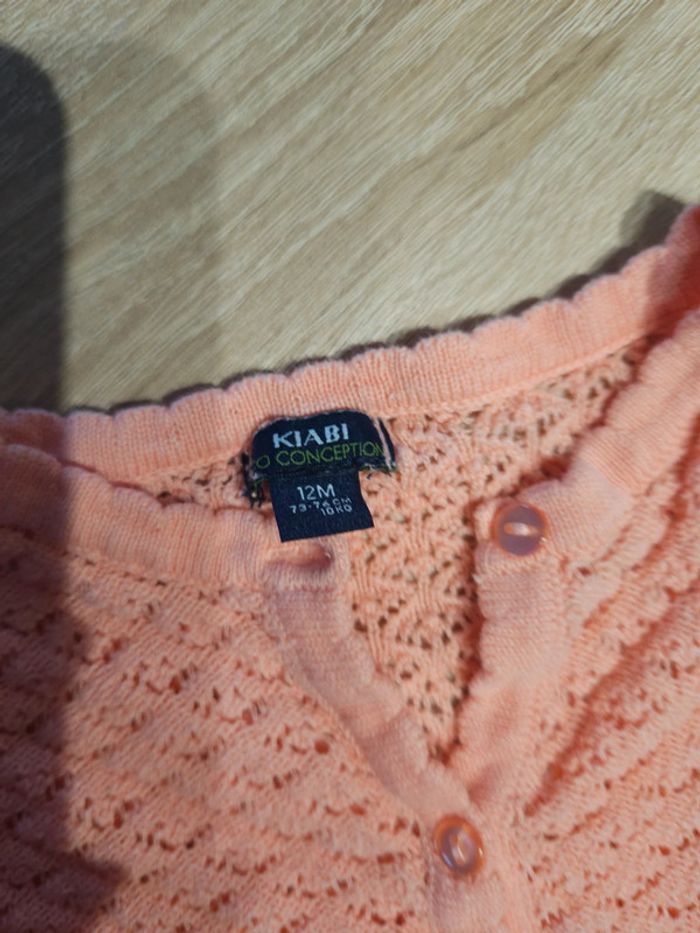 Gilet bébé 12 mois - photo numéro 3