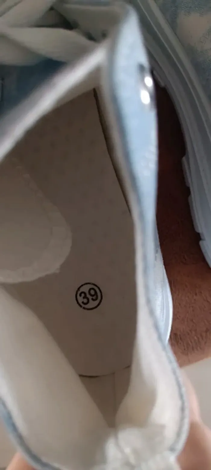 Baskets montantes tissus tye & dye - photo numéro 6