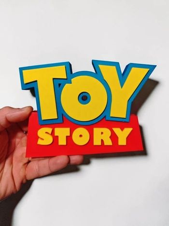 Plaque logo Toy Story décoratif