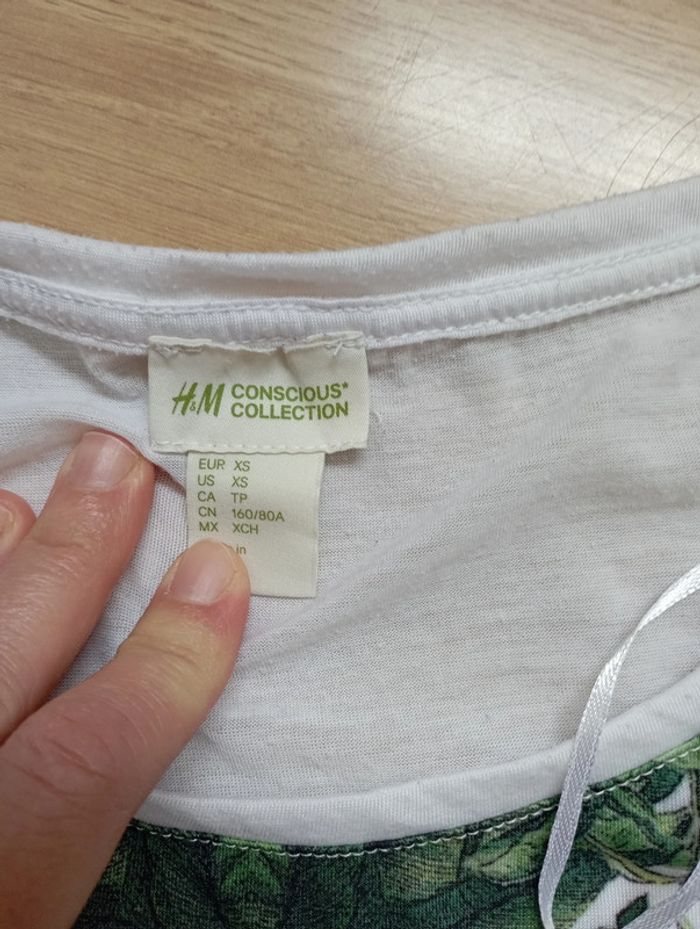 T-shirt manches courtes motif tropical H&M 34 - photo numéro 2