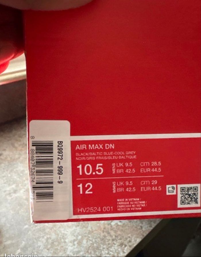 Nike, Air Max DN taille 44,5 - photo numéro 2