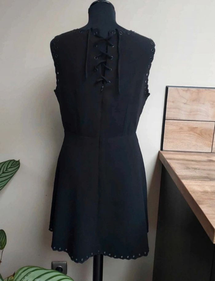 Superbe robe noire sans manches Suncoo modèle Céline - photo numéro 3