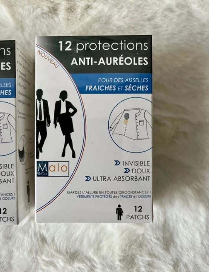 3 boites de 12 patchs anti auréoles, anti transpirant - photo numéro 2