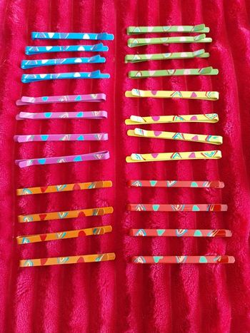 Barrette multicolore