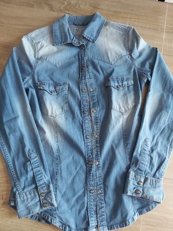 Chemise en jean Zara XS