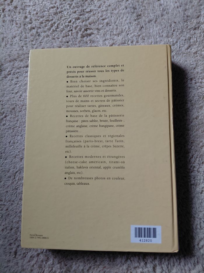 Livre le grand livre de la patisserie et des desserts - photo numéro 2