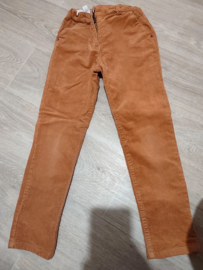 Pantalon en velours Camel Sergent major