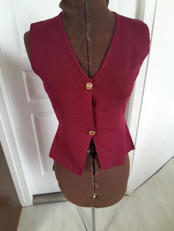 Petit gilet sans manches tendance neuf