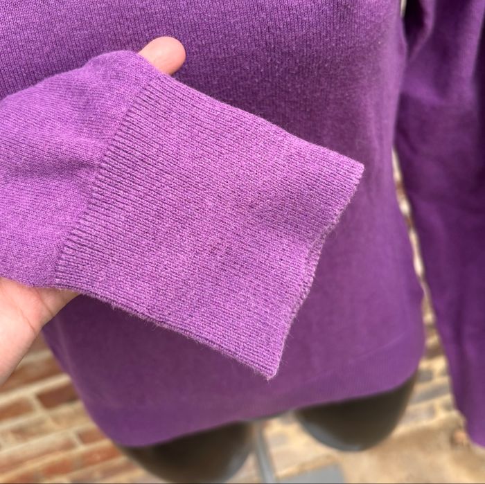 Pull col roulé violet T38 • Yessica - photo numéro 3