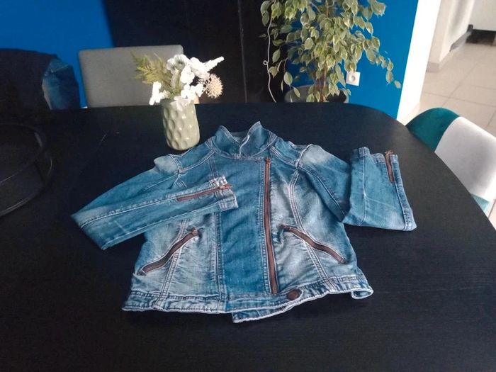 Veste en jeans esprit taille L