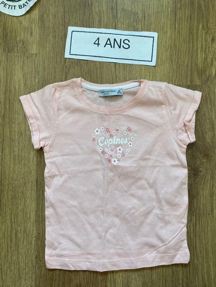 T shirt manches courtes ete