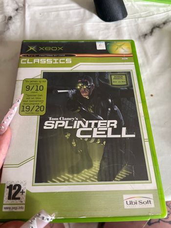 Jeu Xbox Top Claney’s Splinter cell  