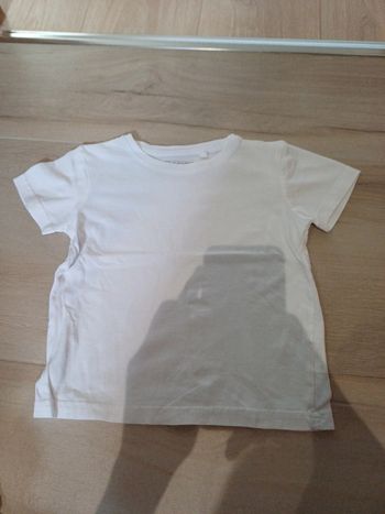 T-shirt blanc  5ans