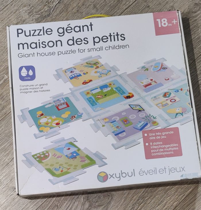 Puzzle géant thème La maison Oxybul - dès 18 mois