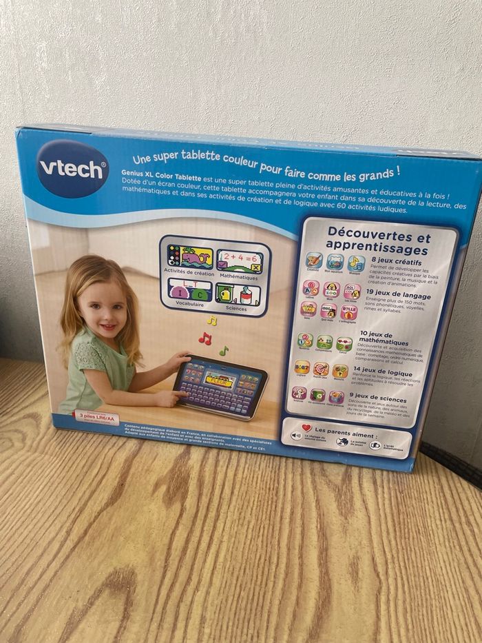 Tablette Genius Xl en bleu de  Vtech - photo numéro 2