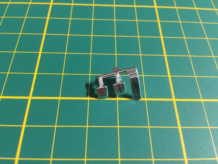 Pédalier pièce détachée miniature Bburago burago Porsche 996 Turbo 1/18 1/18e 1/18eme #A68