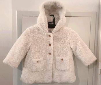 Manteau veste Monoprix bout’chou 18 mois taille grand convient jusqu’à 2 ans et demi facile